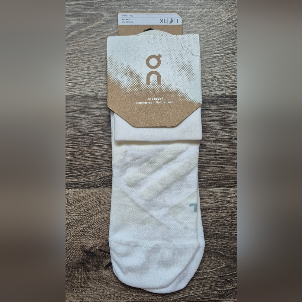On Running Men's White Socks